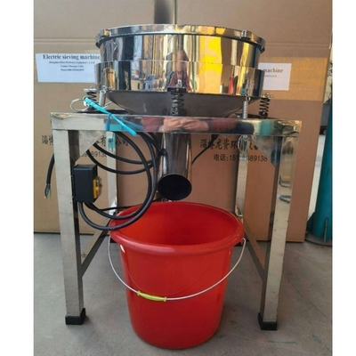 100-500 kg/uur capaciteit Rotary Vibrating Sieve voor kleinhandelsmachine voor het screenen van kokosmeel