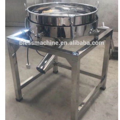 100-500 kg/uur capaciteit Rotary Vibrating Sieve voor kleinhandelsmachine voor het screenen van kokosmeel