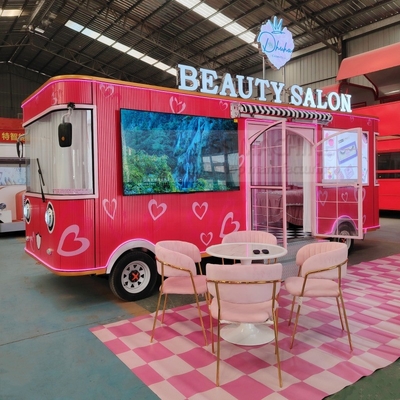 2500W-5000W mobiele voedingswarmer karretje/crepe food trailer Custom Design multifunctioneel