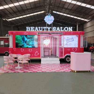 2500W-5000W mobiele voedingswarmer karretje/crepe food trailer Custom Design multifunctioneel
