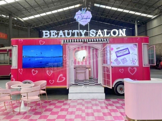 2500W-5000W mobiele voedingswarmer karretje/crepe food trailer Custom Design multifunctioneel