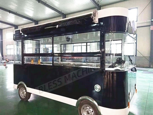 Ervaar het verschil met onze moderne mobiele koffieburger food trailer
