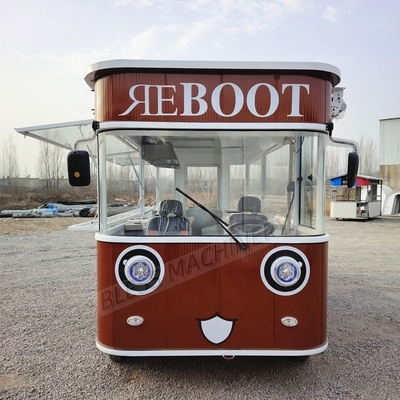 Volledige Keuken Mobiele Voedsel Truck Retail Food Trailer voor Pizza Burgers BBQ