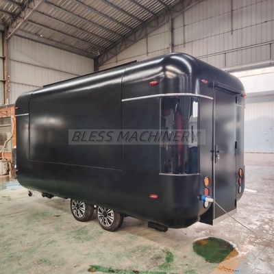 1500 kg mobiele diepfryer foodtruck trailer met aangepast ontwerp in de concessie markt