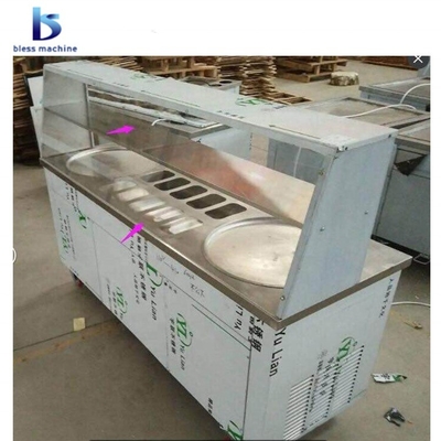 1650*560*780mm's Werelds nieuwste verkooppunt ijsmachine met handelsgarantie