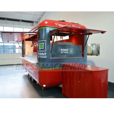 Custom Size Hot Dog Cart Smoothie Snack Food Truck voor de Australische markt