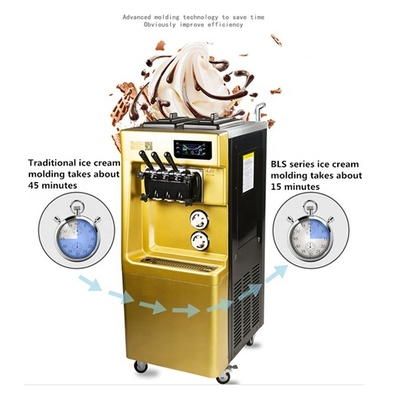Rainbow Soft Serve ijsmachine voor watergebaseerde toepassingen