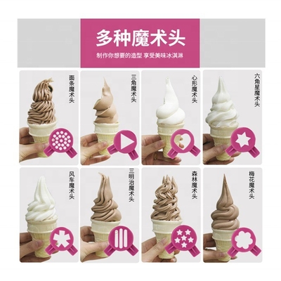Rainbow Soft Serve ijsmachine voor watergebaseerde toepassingen