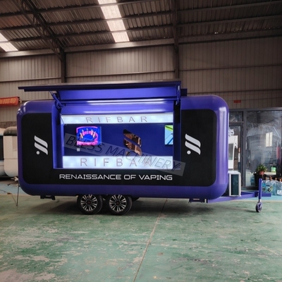 Meest populaire Food Trailer Fastfood Cart met COC CE Pizza IJs Cream Food Truck Truck Turkije Europa
