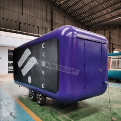 Meest populaire Food Trailer Fastfood Cart met COC CE Pizza IJs Cream Food Truck Truck Turkije Europa