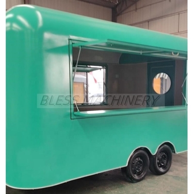 Mobiel Juice Bar IJs Cream Food Vending Truck in Volledig uitgerust met 110V220V Spanning