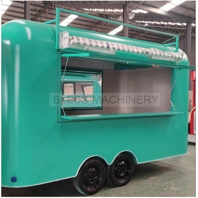 Mobiel Juice Bar IJs Cream Food Vending Truck in Volledig uitgerust met 110V220V Spanning