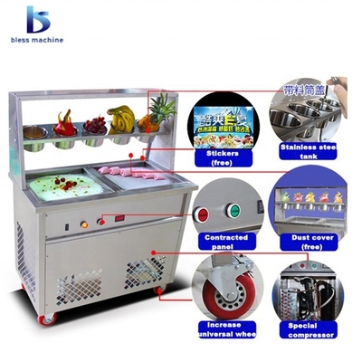 Energiebesparende luchtkoeling Gebruikte ijsmachine voor Canton Fair Exhibition Boot
