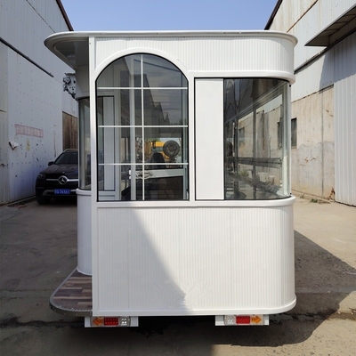 Gepersonaliseerde volledig uitgeruste mobiele voedseltrailers voor geroosterde kip foodtruck business