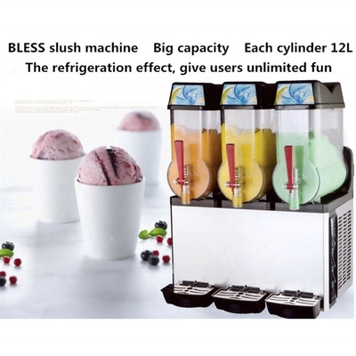 Luchtkoeling Multifunctionele Slush IJsschepmachine Garantie 420x590x810mm