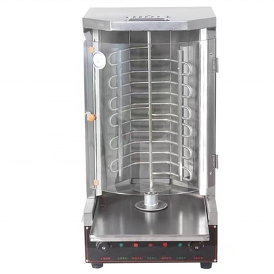 Elektrische en gas Shawarma Machine in Qatar voor het voldoen aan de eisen van de klant