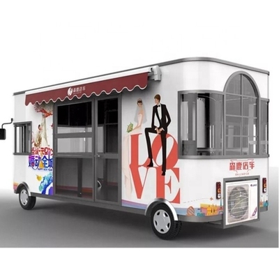2024 Laatste technologie Snack Food Cart voor Fast Food Machinery Function Driving Car