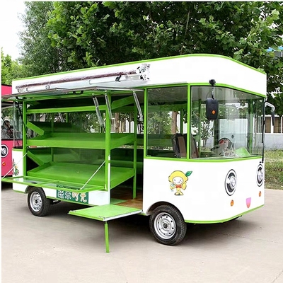 2024 Laatste technologie Snack Food Cart voor Fast Food Machinery Function Driving Car