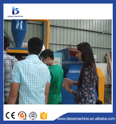 99.99% Recycling Ratio Low Budget Koperdraadbreker en Separator met levenslange technische service