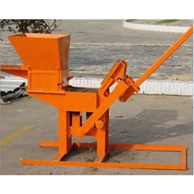 10% korting Maleisië handmatige interlocking baksteen maken machine met tentoongesteld op de beurs van Canton