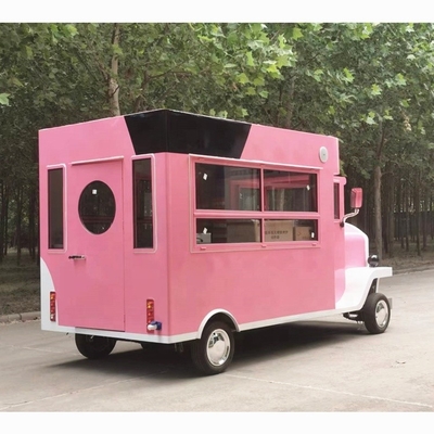 2024 Lange levensduur Straatvoedsel Kiosk Cart Op maat gemaakt voor de productie van diepvriesvoedsel