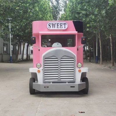 2024 Lange levensduur Straatvoedsel Kiosk Cart Op maat gemaakt voor de productie van diepvriesvoedsel