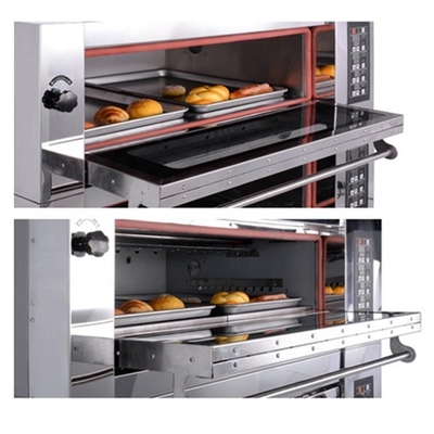 1220*800*1570mm Super Performance Bakkerijoven in Dubai met lage investering