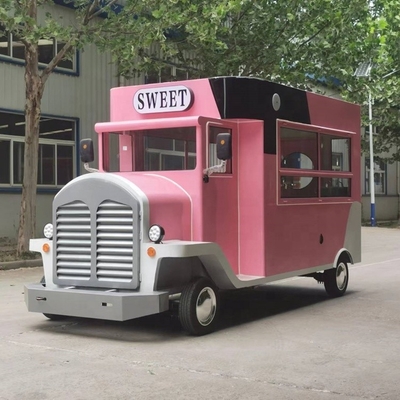 2024 Lange levensduur Straatvoedsel Kiosk Cart Op maat gemaakt voor de productie van diepvriesvoedsel