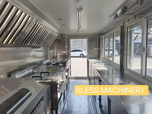 Restaurant Elektro Food Truck met een goede reputatie in binnen- en buitenland na service
