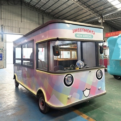 2024 Energiebesparende commerciële BBQ-warmvoedselbus voor outdoor fastfood volgens Amerikaanse normen