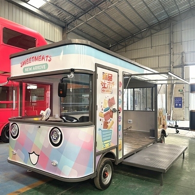 2024 Energiebesparende commerciële BBQ-warmvoedselbus voor outdoor fastfood volgens Amerikaanse normen