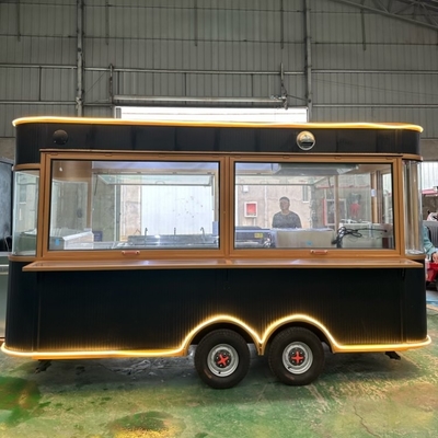 Lange levensduur Multifunktioneel automatisch voedseltrailer voor het bedrijfsleven in de openlucht