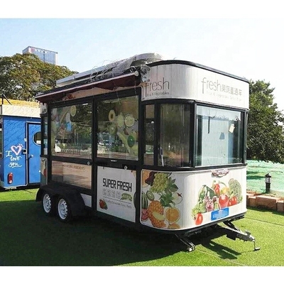 Street Mobile Food Warmer Cart/Crepe Food Trailer Australië Multifunctioneel en duurzaam