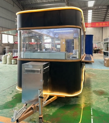 Street Mobile Food Warmer Cart/Crepe Food Trailer Australië Multifunctioneel en duurzaam