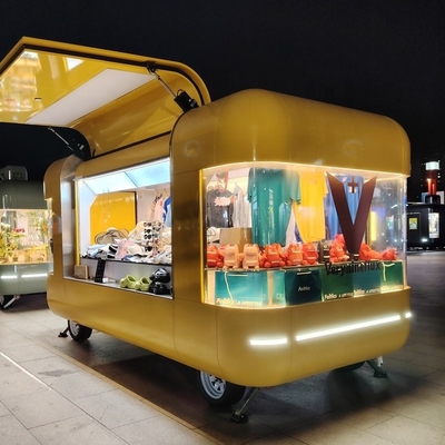 Lange levensduur Super Performance CE goedgekeurde op maat gemaakte foodtrailer voor snacks