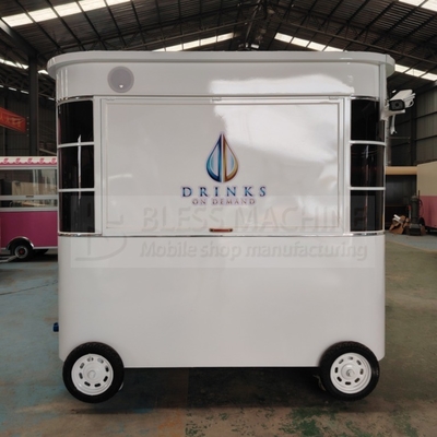 2024 Mobiele koffie melk thee soja melk vers sap groenten fruit wagen