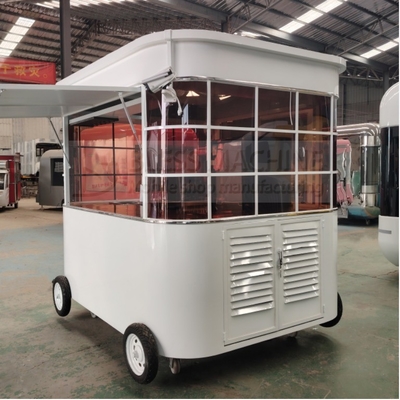2024 Mobiele koffie melk thee soja melk vers sap groenten fruit wagen