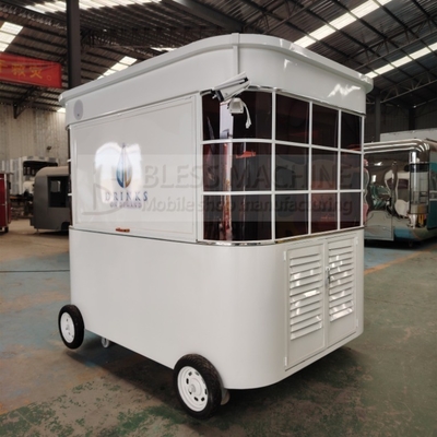 2024 Mobiele koffie melk thee soja melk vers sap groenten fruit wagen