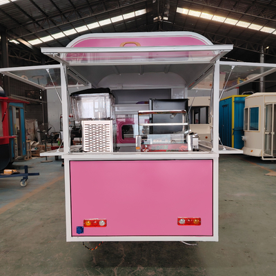 Video Technische Ondersteuning Multifunctionele Mobiele Elektrische Fast Food Snack Driewieler Pedicab