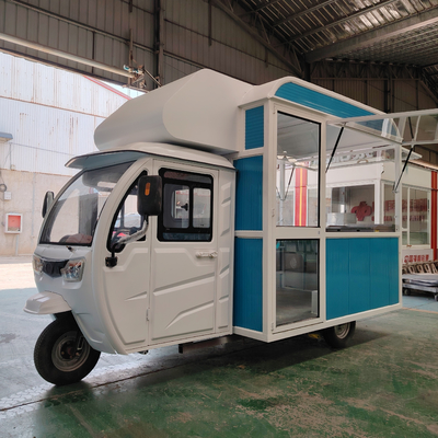 Multifunctionele mobiele elektrische fastfood snack driewieler pedikaat driewieler in 2023