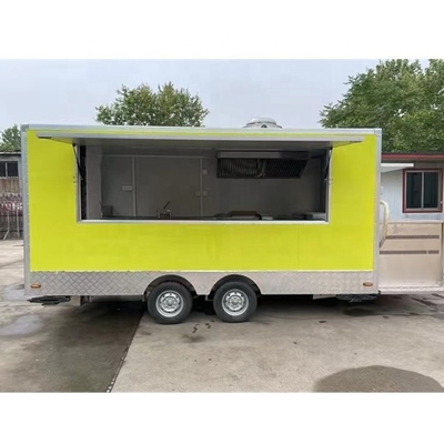 2022 Reclamebedrijf Food Truck met L320.00cm*W160.00cm*H235.00cm Prestaties