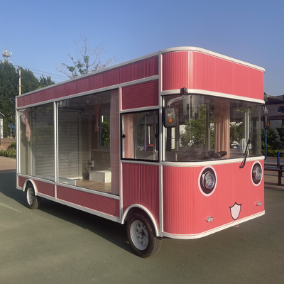 Elektrische mobiele kledingwinkel vrachtwagen voor mannen vrouwen kinderjurk sjaal zak schoenen