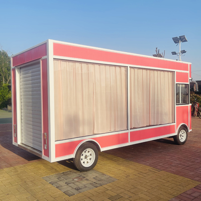 Elektrische mobiele kledingwinkel vrachtwagen voor mannen vrouwen kinderjurk sjaal zak schoenen