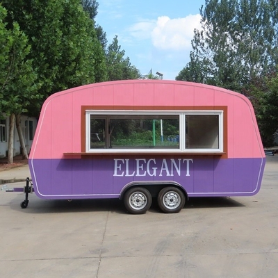 85 km lange afstand reclame C Ahap Yapboz mobiele food cart met een aangepast ontwerp
