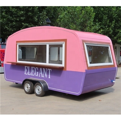 85 km lange afstand reclame C Ahap Yapboz mobiele food cart met een aangepast ontwerp