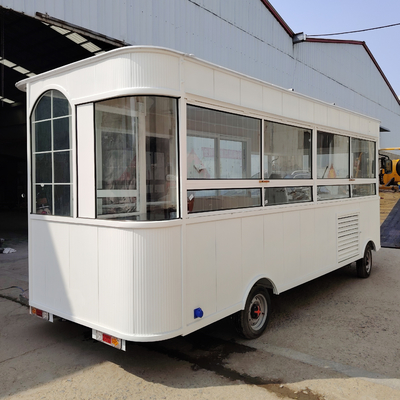 500*180*235cm Elektrisch mobiel gebakken kip met koffie en cola drankje