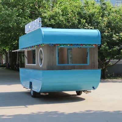 De beste investering van drukkerijen 220V/380V Spanning Roulotte Trail Street Food Trucks