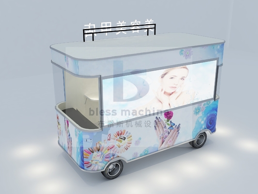 Mobiele kapperszaak met 85 km lange afstand en L420.00cm*W180.00cm*H230.00cm Grootte