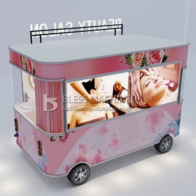 4 wielen technologie mobiele schoonheidssalon Spa trailer voor zuivelproducten lange levensduur