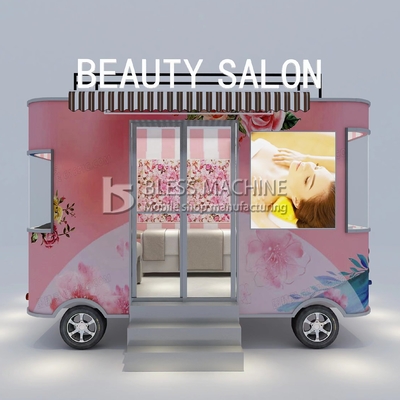 4 wielen technologie mobiele schoonheidssalon Spa trailer voor zuivelproducten lange levensduur